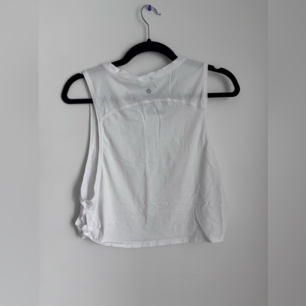 CRZ YOGA White Muscle Tank Top size S - Picture 5 of 5